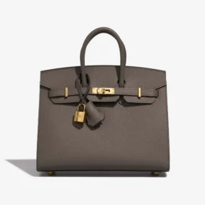 Hermès Replica Birkin 25 Epsom Gris Etain GHW | DLF