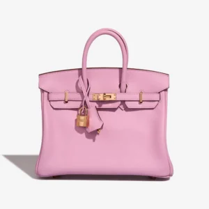 Hermès Replica Birkin 25 Swift Mauve Sylvestre GHW - DLF