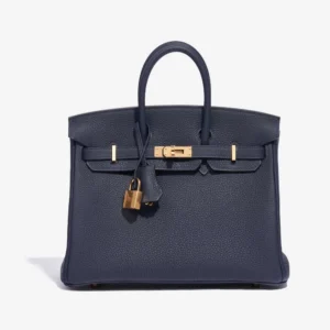 Hermès Replica Birkin 25 Togo Blue Nuit GHW – DLF