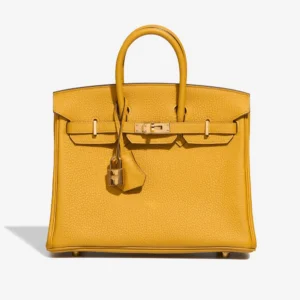 Hermès Replica Birkin 25 Togo Jaune Ambre GHW – DLF