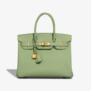 Hermès Replica Birkin 30 Epsom Vert Criquet GHW - DLF