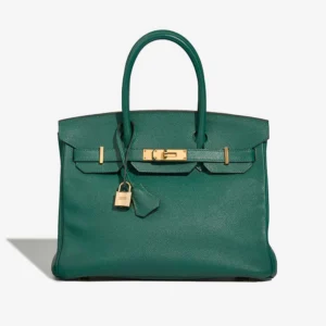 Hermès Replica Birkin 30 Epsom Vert Jade GHW - DLF