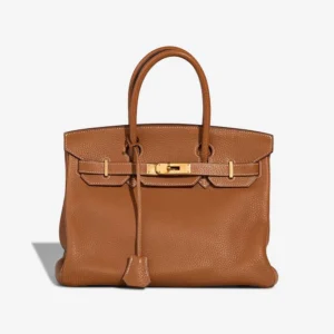 Hermès Replica Birkin 30 Togo Gold GHW - DLF