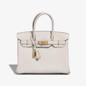 Hermès Replica Birkin 30 Togo Gris Pale GHW - DLF