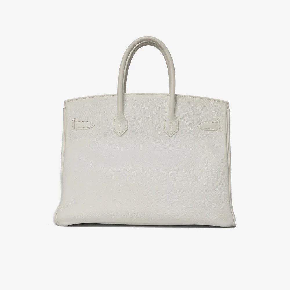 Hermès Birkin 35 Epsom White with Gold Hardware: The Ultimate Icon of Structured Elegance - Image 2