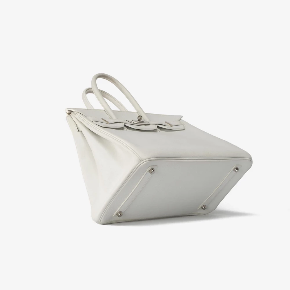 Hermès Birkin 35 Epsom White with Gold Hardware: The Ultimate Icon of Structured Elegance - Image 3