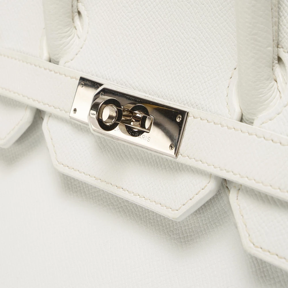 Hermès Birkin 35 Epsom White with Gold Hardware: The Ultimate Icon of Structured Elegance - Image 7