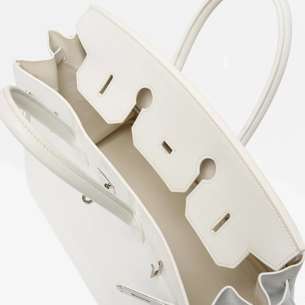 Hermès Birkin 35 Epsom White with Gold Hardware: The Ultimate Icon of Structured Elegance - Image 5