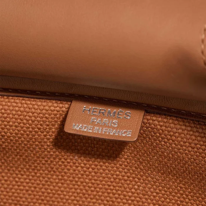 Hermès Replica Birkin Cargo 35 Toile Goeland/Swift Gold PHW - DLF - Image 6