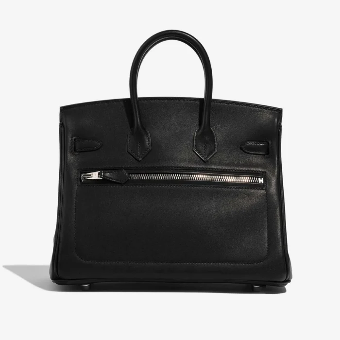 Hermès Replica Birkin The Rock 25 Veau Volupto Black PHW - DLF - Image 2