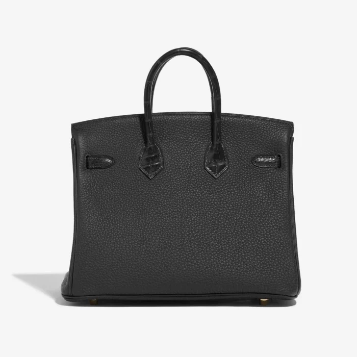 Hermès Replica Birkin Touch 25 Matte Alligator Black GHW - DLF - Image 2