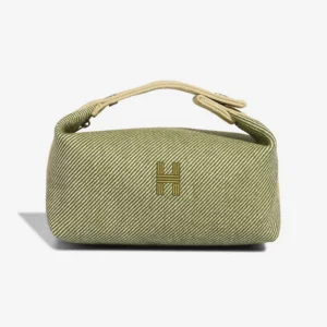 Hermès Replica Bride-à-Brac Small Wool Canopee/Ecru/Jaune Bourgeon PHW - DLF