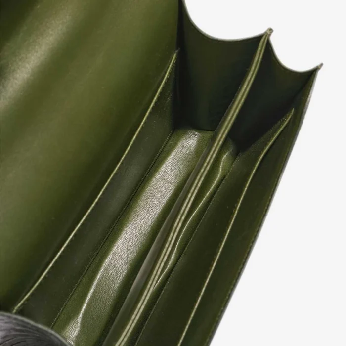 Hermès Replica Constance 18 Alligator/Lizard Vert Veronese GHW - DLF - Image 6