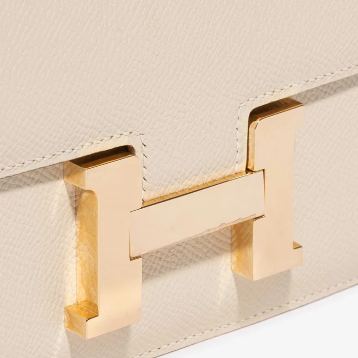Hermès Replica Constance 18 Epsom Craie GHW - DLF - Image 6