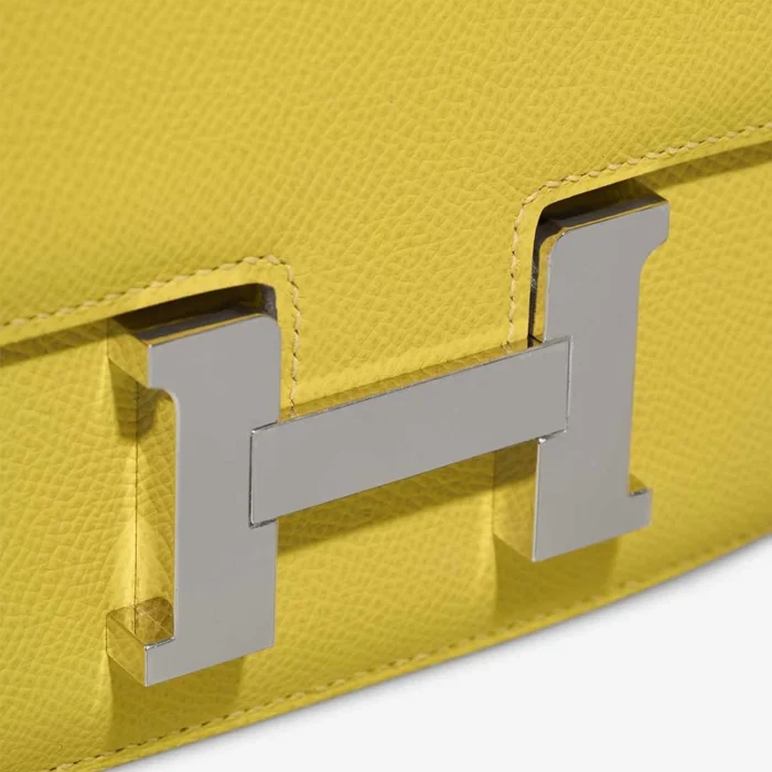 Hermès Replica Constance 18 Epsom Lime PHW - DLF - Image 8