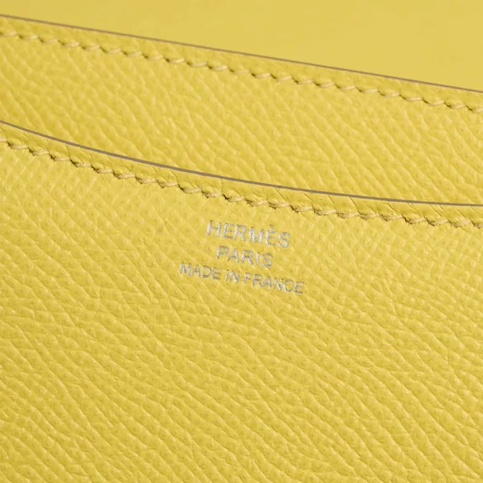 Hermès Replica Constance 18 Epsom Lime PHW - DLF - Image 2