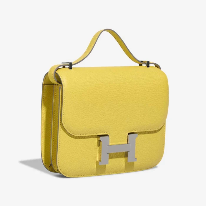 Hermès Replica Constance 18 Epsom Lime PHW - DLF - Image 6