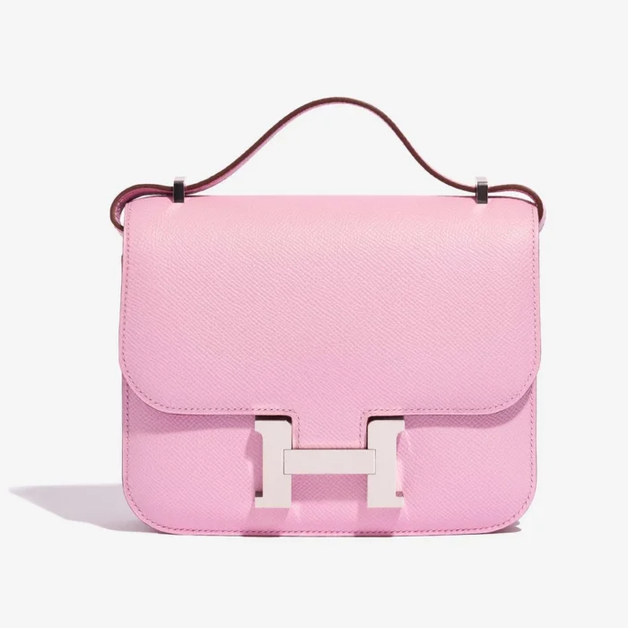 Hermès Replica Constance 18 Epsom Mauve Sylvestre PHW | DLF