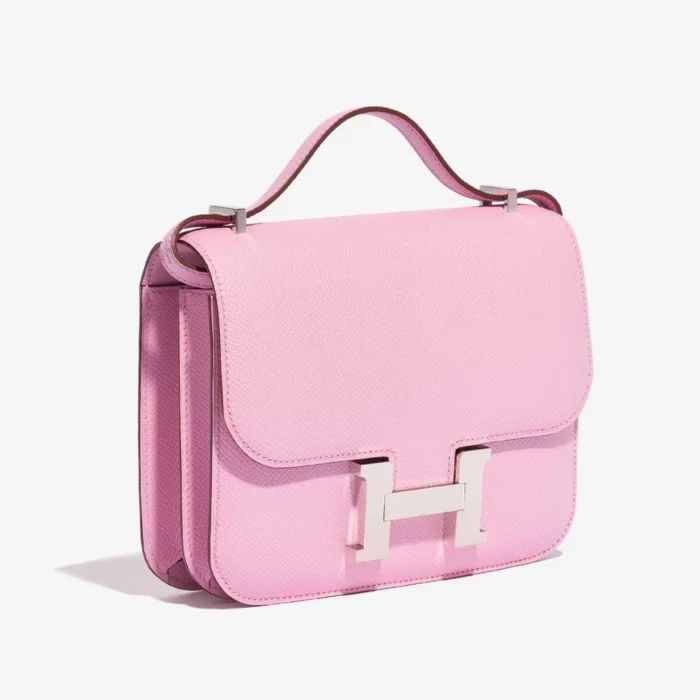 Hermès Replica Constance 18 Epsom Mauve Sylvestre PHW - DLF - Image 4