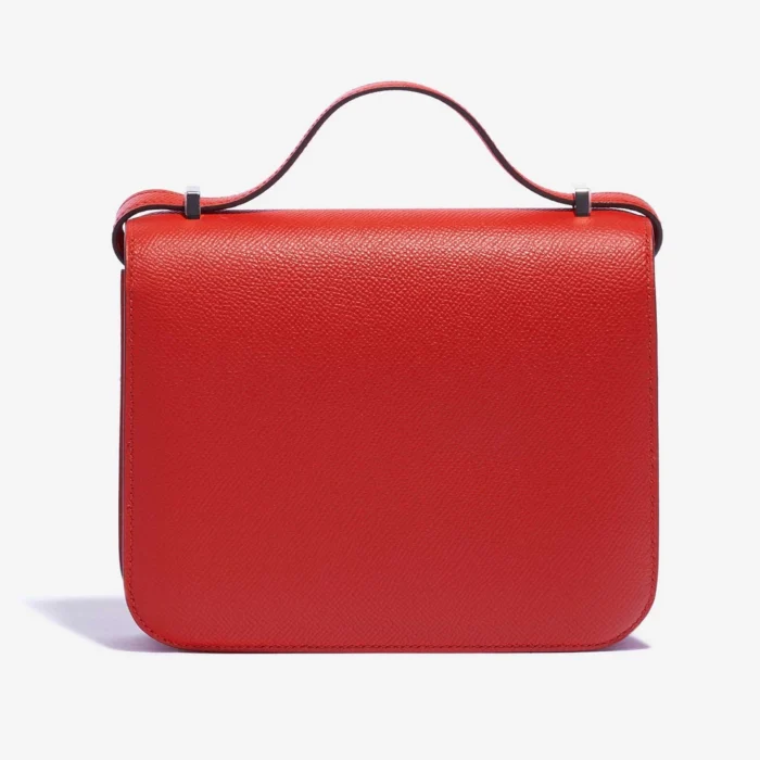 Hermès Replica Constance 18 Epsom/Emaille Rouge de Coeur/Mauve Silvestre Pink HW - Replica Handbags - Image 2