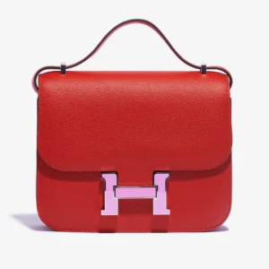 Hermès Replica Constance 18 Rouge/Mauve Pink HW | Direct Luxury