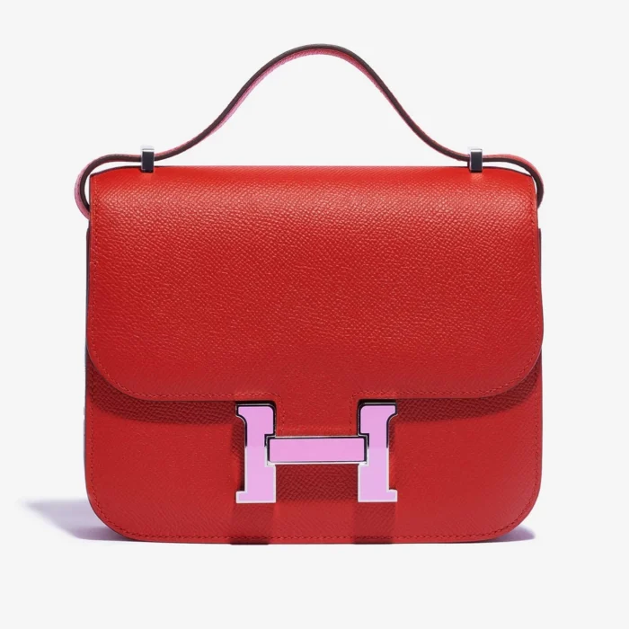 Hermès Replica Constance 18 Rouge/Mauve Pink HW | Direct Luxury