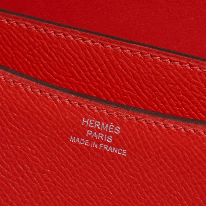 Hermès Replica Constance 18 Epsom/Emaille Rouge de Coeur/Mauve Silvestre Pink HW - Replica Handbags - Image 6
