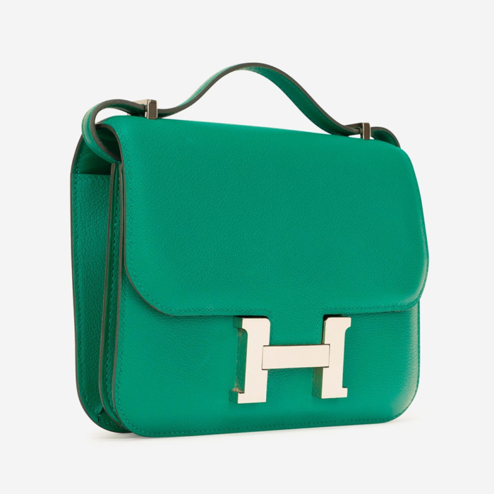 Hermès Replica Constance 18 Evercolor Vert Vertigo PHW - DLF - Image 4