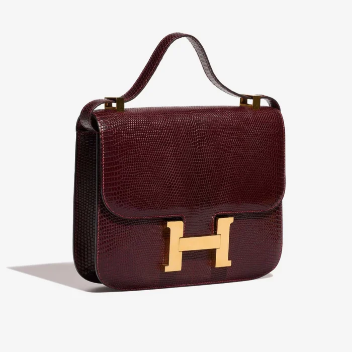 Hermès Replica Constance 23 Salvator Lizard Bordeaux GHW - DLF - Image 5