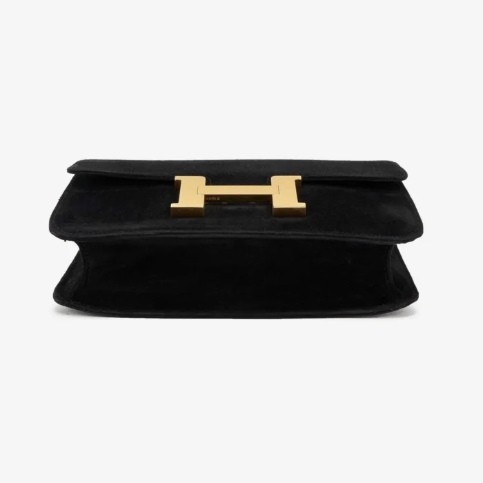 Hermès Replica Constance 24 Doblis Black GHW - Replica Handbags - Image 3