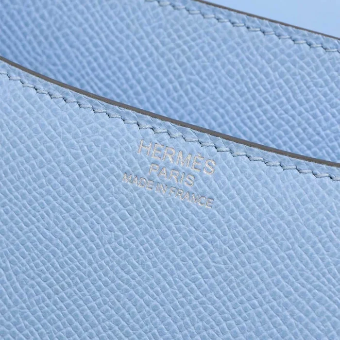 Hermès Replica Constance 24 Epsom Bleu Celeste PHW - DLF - Image 2