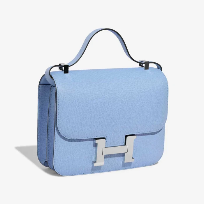 Hermès Replica Constance 24 Epsom Bleu Celeste PHW - DLF - Image 6