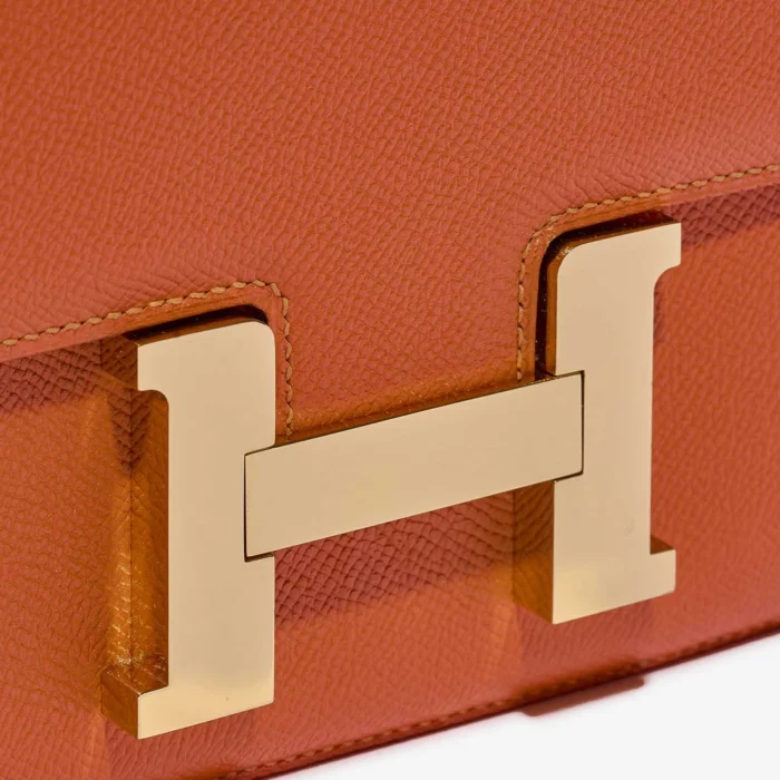 Hermès Replica Constance 24 Epsom Feu GHW - DLF - Image 6