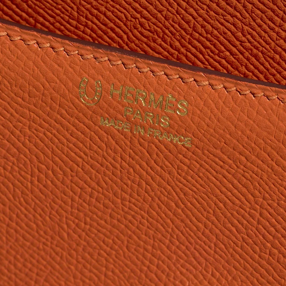 Hermès Replica Constance 24 Epsom Feu GHW – DLF - Designer Inspired Luxury Bag