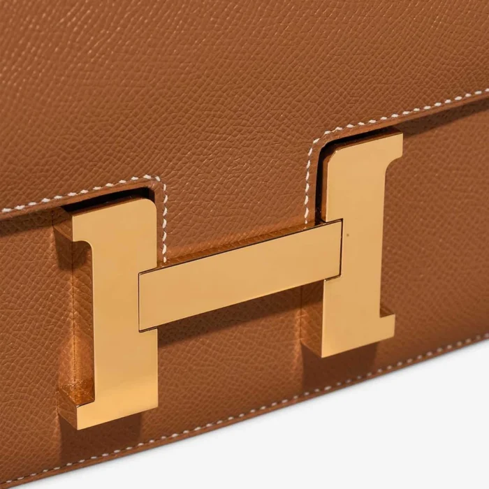 Hermès Replica Constance 24 Epsom Gold GHW - DLF - Image 8