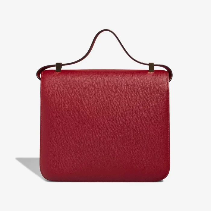 Hermès Replica Constance 24 Epsom Rouge Grenat/Bougainvillier GHW - DLF - Image 2