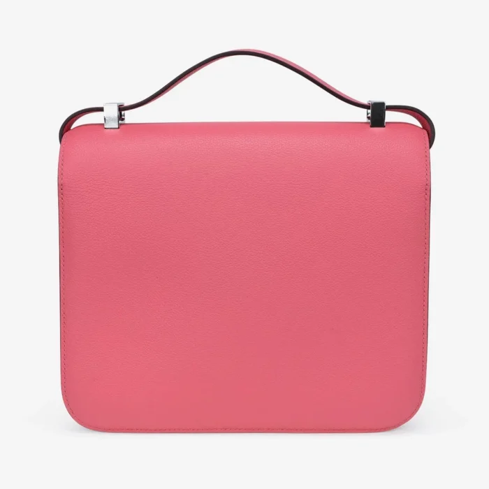 Hermès Replica Constance 24 Evercolor Rose Azalee PHW - Replica Handbags - Image 2