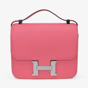 Hermès Replica Constance 24 Rose Azalee PHW - Replica Bags