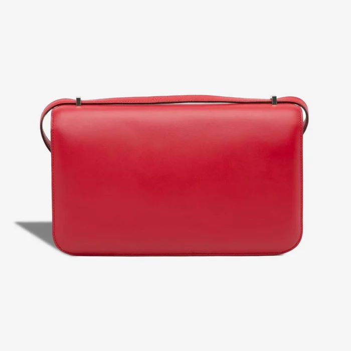 Hermès Replica Constance Elan Box Leather Rouge Casaque PHW - DLF - Image 3