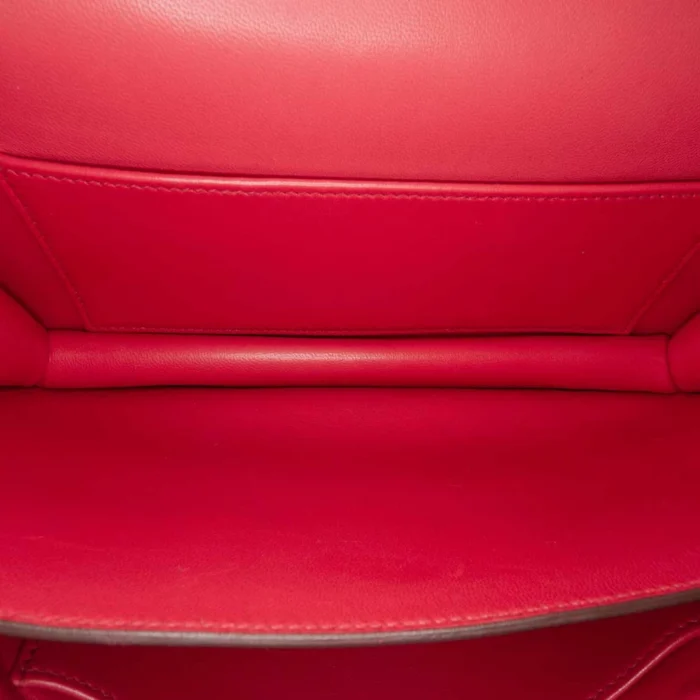 Hermès Replica Constance Elan Box Leather Rouge Casaque PHW - DLF - Image 7