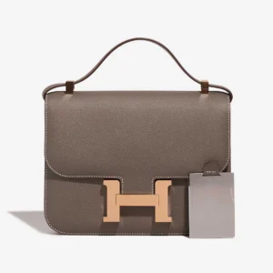 Hermès Replica Constance Reissue 1-24 Epsom Etoupe GHW - DLF