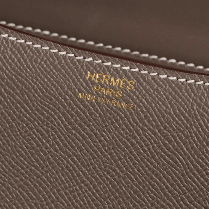 Hermès Replica Constance Reissue 1-24 Epsom Etoupe GHW - DLF - Image 2