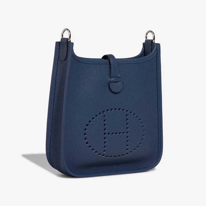 Hermès Replica Evelyne 16 Amazone/Taurillon Deep Blue PHW - DLF - Image 6