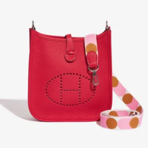 Hermès Replica Evelyne 16 Clemence Framboise PHW – DLF