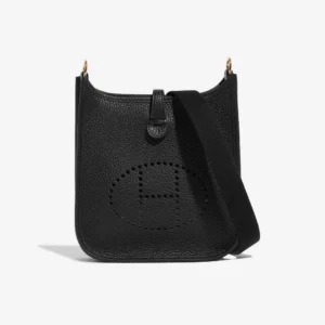 Hermès Replica Evelyne 16 Taurillon Clemence Black GHW – DLF