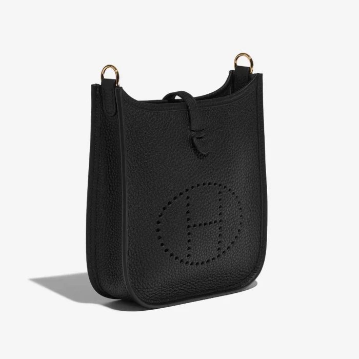 Hermès Replica Evelyne 16 Taurillon Clemence Black GHW - DLF - Image 4