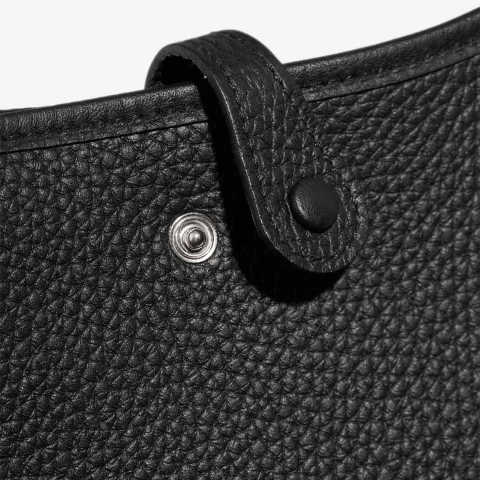 Hermès Replica Evelyne 16 Taurillon Clemence Black PHW - DLF - Image 6