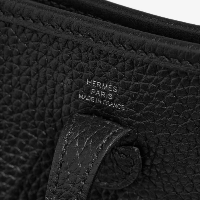 Hermès Replica Evelyne 16 Taurillon Clemence Black PHW - DLF - Image 2