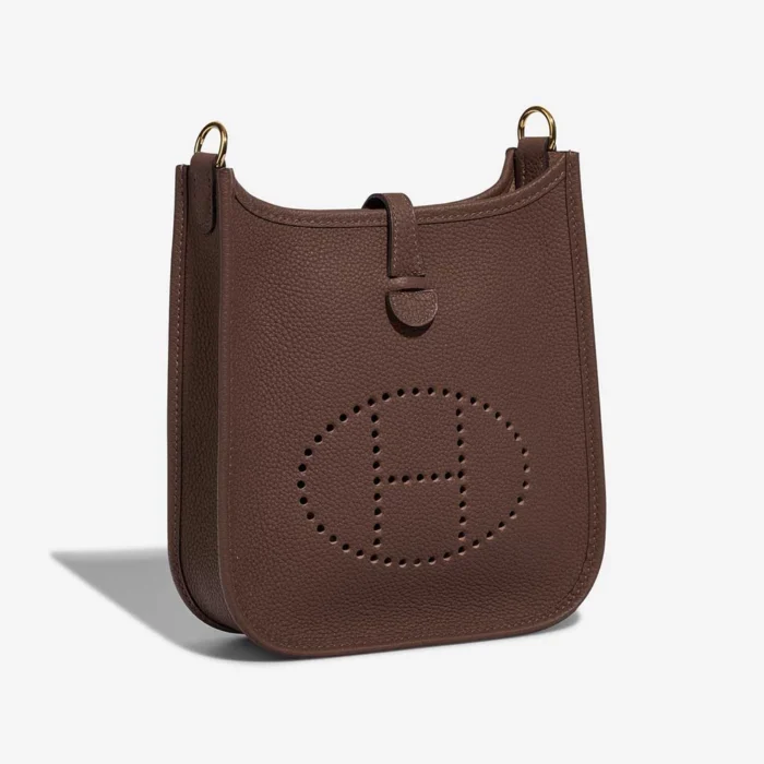 Hermès Replica Evelyne 16 Taurillon Clemence Cacao GHW - DLF - Image 5
