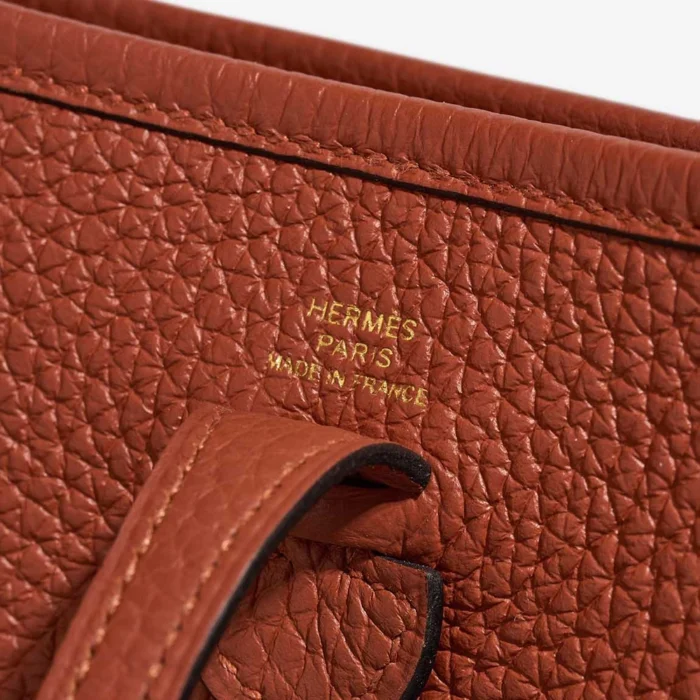 Hermès Replica Evelyne 16 Taurillon Clemence Cuivre GHW - DLF - Image 2